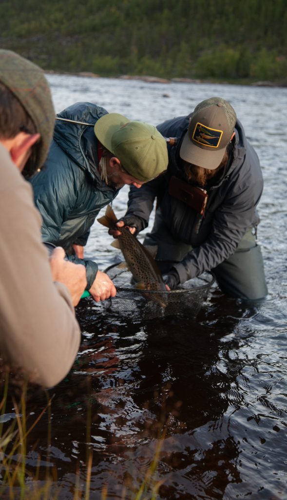 Behind the scenes of a fly fishing film