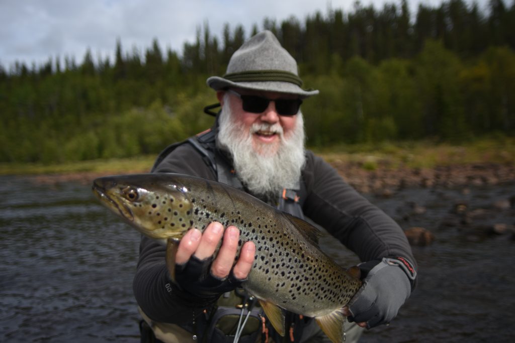 Big migratory brown trout